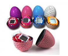 ILOVEDIY 90s Nostalgique 49 Animaux dans une Seule Virtual Cyber pour Animal Domestique Jouet Funny Tamagotchi avec Oeuf (Rose)