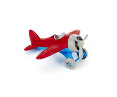 Green Toys - 66058 - Véhicule Miniature - Modèle Simple - Avion - Rouge