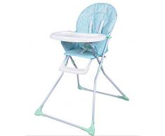 Chaise Haute Bébé Chaise Haute Évolutive Chaise De Table Pliante Portable Lavable en Plastique ZHANGQIANG (Couleur : Cartoon Cloth, Taille : Large)