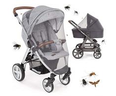 Aiaoo Moustiquaire Poussette pour Landau | Moustiquaire Cosy Universel | Universel Protection Anti-Insectes Bébé | Moustiquaire Poussette Universel | Filet Anti Moustiques élastique