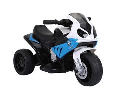 Véhicule électrique pour Enfants Moto électrique - BMW S1000RR - Bleu