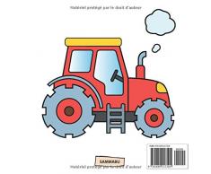Livre de Coloriage Tracteur: Pour les enfants de 2 ans