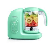 Robot de cuisine pour Bébé UPPEL 4 en 1 Mixeur Cuiseur pour Bébé Vapeur Mélange Réchauffage Stérilisation à la Vapeur Robot Multifonction Bébé