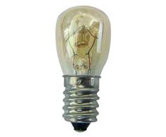 Tibelec 371520 2 Ampoules spéciale balisage & lape enfant, Verre, E14, 15 W, Transparent
