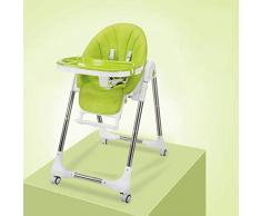 Axiba Maman aime chaise haute pliante pour chaises hautes portables bébé avec roues