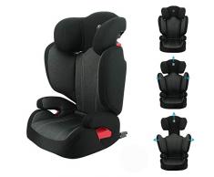 Siège auto rehausseur enfant Evolutif FLASH Isofix et/ou ceinture groupe 2/3 (15-36kg) protection latérale et dossier inclinable