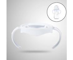 Poignée de biberon, porte-biberon dallaitement non toxique pour bébé, poignée facile, poignée en plastique standard