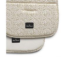 Elodie Details CosyCushion Coussin de Siège Universel Réversible pour Poussette - Gold Shimmer