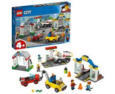 LEGO®-City Le garage central Enfant de 4 Ans et Plus, Jouet de Construction, 234 Pièces 60232