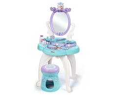 Smoby - Disney - La Reine des Neiges - Coiffeuse 2 en 1 + Tabouret - 10 Accessoires - 320224