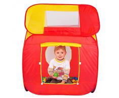 TecTake Tente de Jeux pour Enfants | Pop Up Tente | INCL. 200 balles + Sac | -diverses modèles- (Type 2 | no. 400729)