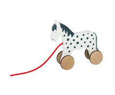 Goki - 2041321 - Jouet À Tirer - Cheval Alvah