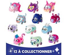 TOMY Ritzy Rollerz 37868 - Coffret de 1 Personnage Multicolore, Petite Voiture à Customiser, Inclus 12 Charms à Collectionner, Mini Univers pour Enfants de 4 à 8 ans