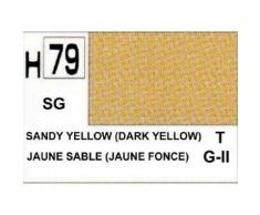 Gunze - Avion Miniature - Peinture maquette Gunze Jaune Sable Fonce - H079