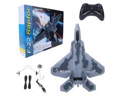 Planeur électrique RC, FX-822 EPP Avion de Chasse de Télécommande Drone Modèle Enfants Jouet
