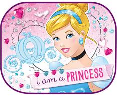 Disney 2 Rideaux Pare-Soleil Princesse Rose