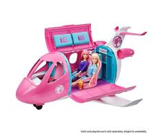 Barbie Mobilier lAvion de Rêve pour poupées, avec mobilier, rangements et plus de 15 accessoires, jouet pour enfant, GDG76