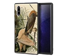 Berkin Arts John James Audubon pour Samsung Galaxy Note 10/Cas de téléphone Portable dart/Giclée UV Impression sur cellulaire Couverture(Grande marotte)