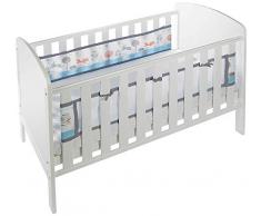 BreathableBaby Tour de lit 2 Face Doublure en maille (Forêt Enchantée)