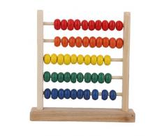 Gazechimp Jeu Educatif Abaque Boulier en Bois Cadeau Jouet Enfant