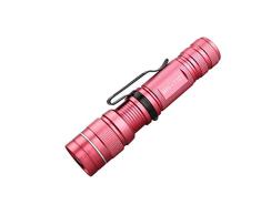 Lampe de poche, LED rose zoomables lampe de poche étanche Lanterne 1200 Lumens Torche en aluminium LED Lampe torche Lampes de poche for sauvage (Emitting Color : Red)