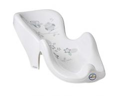 Fauteuil transat de bain bébé plastique rigide Blanc Owls