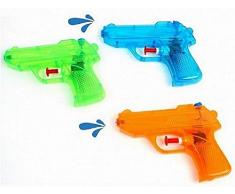 LOT 3 PISTOLETS A EAU 12 X 9 CM JEU PLAGE PISCINE JOUET