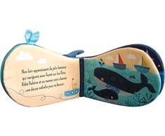 Le chant de la baleine : Un livre en tissu qui va aussi dans leau !