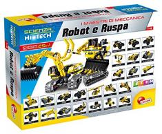 Lisciani Giochi Science Hi Tech Jeu Robot et Bulldozer Robot et Pelleteuse