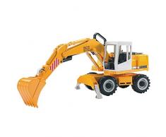 BRUDER - 02426 - Pelleteuse LIEBHERR - Jaune