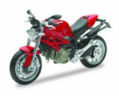 New Ray - 44023 A - Véhicule Miniature - Modèles À Léchelle - Moto Ducati Monster 1100 - Echelle 1/12- Coloris aléatoire
