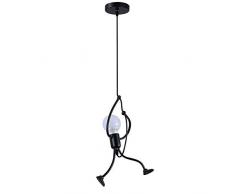 Rétro Suspension Lumière Pendante Plafonnier Fer Dessin animé Lustre pour Chambre denfant Chambre à coucher Salle de séjour Cuisine Salle à manger Bar Salle de bains Loft Lampe suspendue