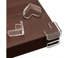 14PCS Protege Coin de Table, Protection Coin de Table et Meuble, Ultra Large Protecteur Transparent des Coins de Sécurité pour Bébé Enfant, Souple et Forte Adhésive