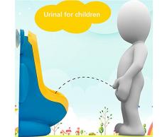 MMRM BÉBÉ Pot dApprentissage Portable Urinoir Pot Toilette Debout Penico Grenouille Forme Murale Bleu jaune