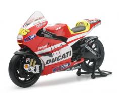 New Ray - 57063 - Véhicule Miniature - Moto GP Ducati V. Rossi N° 46 - Echelle 1/12