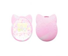 BJJH Elektronik Virtual Pet Toy BJH Coque en Silicone Compatible avec Les Jouets et Le réseau Tamagotchi pour Animaux domestiques numériques pour Animaux domestiques et Filles Cadeau, Rose