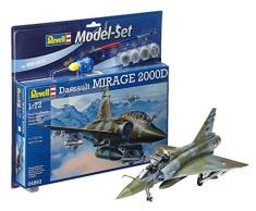 Revell - 64893 - Maquette Model Set - Dassault Aviation Mirage 2000 D - Echelle 1/72