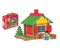 JeuJura - Jouet en bois - Maison Forestiere - 70 Pieces