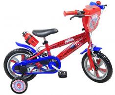 Disney VELO 12 GARCON LICENCE SPIDERMAN-2 FREINS Vélo enfants, Multicolore, 12