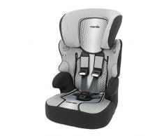 Mycarsit Siège Auto et Rehausseur, Groupe 1/2/3 (de 9 à 36 kg), Gris