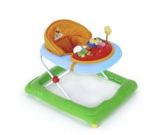 Hauck / Player / Trotteur Bebe Disney de 6 Mois à 12 kg / Marcheur avec Musique / Aide à la Marche avec Centre dÉveil et Roues / Assise Rembourrée Amovible / Réglable en Hauteur / Pooh (Multicolore)
