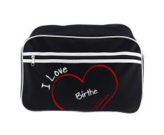 Rétro sac à bandoulière modern love birthe berceau complet noir