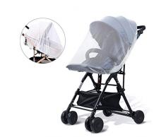 ViVidLife Moustiquaire de Lit Bébé, Moustiquaire pour Poussette Universelle pour Landau, Auto-Siège, Lit Parapluie, Litde Voyage, Protection Anti-Insectes pour Bébés Enfants, Blanc
