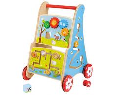Lelin Toys - 31303 - Chariot à Pousser - Multi Activités