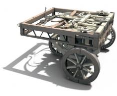 Italeri - I3101 - Maquette - Figurine - Chariot Auto-Propulsé