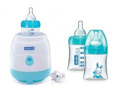 dodie - Lot Chauffe Biberon + 2 Biberons Initiation+ 150ml