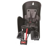 Polisport Bilby Siège de vélo arrière inclinable pour Enfant Noir/Gris