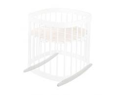 Tweeto - Fonction balançoire lit bébé Blanc pour Lit bébé à bascule