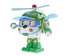 Robocar Poli - Figurine Transformable Héli - Robot ou Hélicoptère - 10 cm - Jouet Maternelle