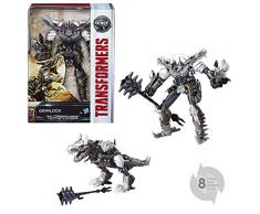 TRANSFORMERS Saga - Robot Grimlock dinosaure 15cm - Jouet transformable 2 en 1
